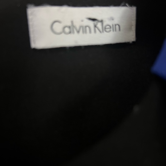 Calvin Klein Black Dress with Blue Highlights - Picture 5 of 5